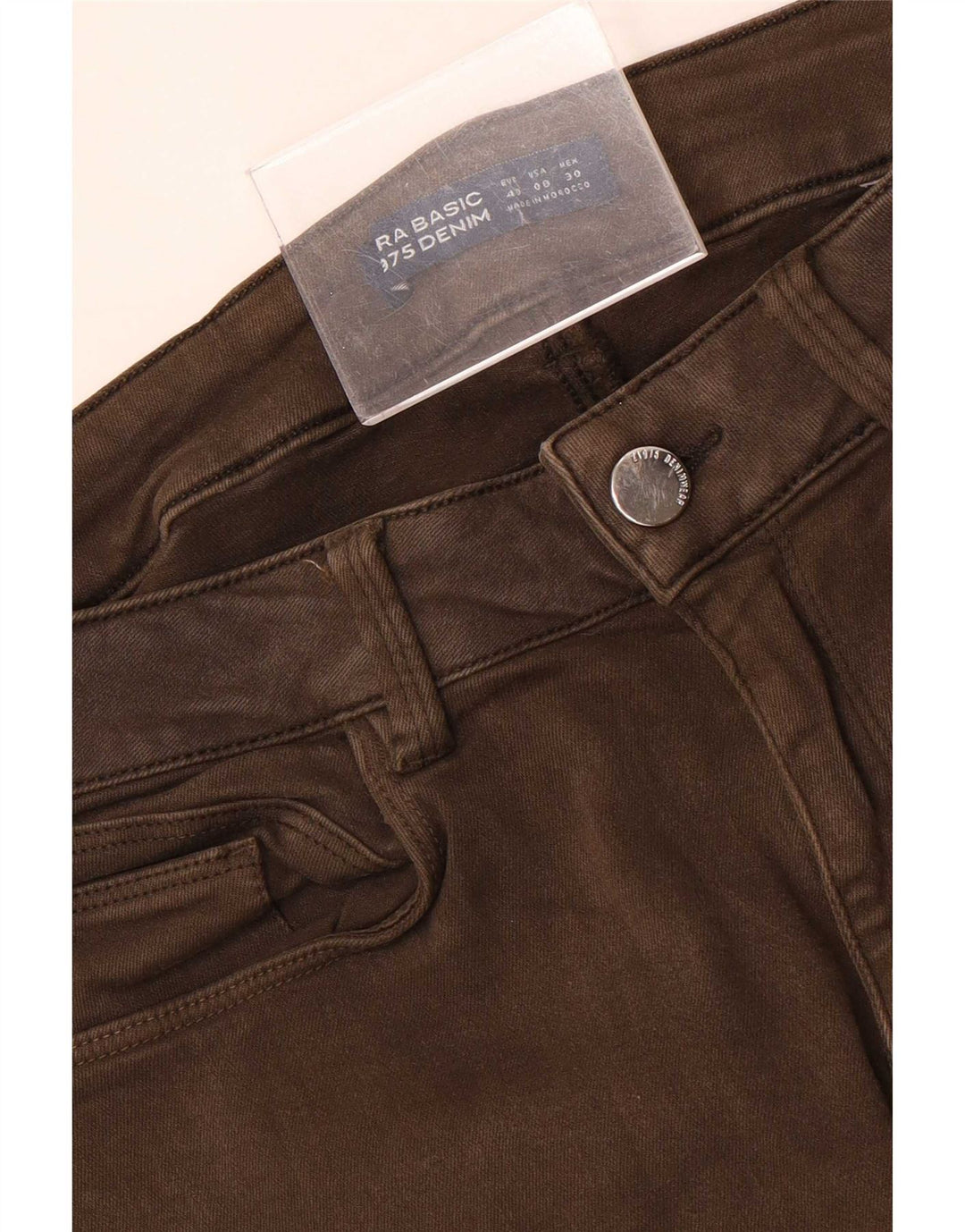 Zara Womens Skinny Jeans EU 40 Medium W30 L27 Brown