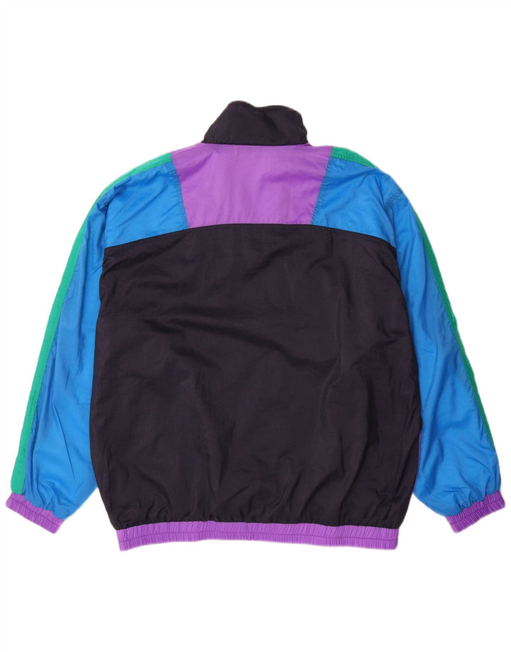 HEAD Mens Tracksuit Top Jacket IT 56 2XL Multicoloured Colourblock