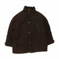 EDDIE BAUER Mens Padded Jacket UK 42 XL Black Polyester Winter
