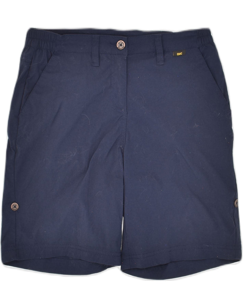 JACK WOLFSKIN Womens Chino Shorts UK 6 XS W30  Navy Blue Polyamide | Vintage Jack Wolfskin | Thrift | Second-Hand Jack Wolfskin | Used Clothing | Messina Hembry 