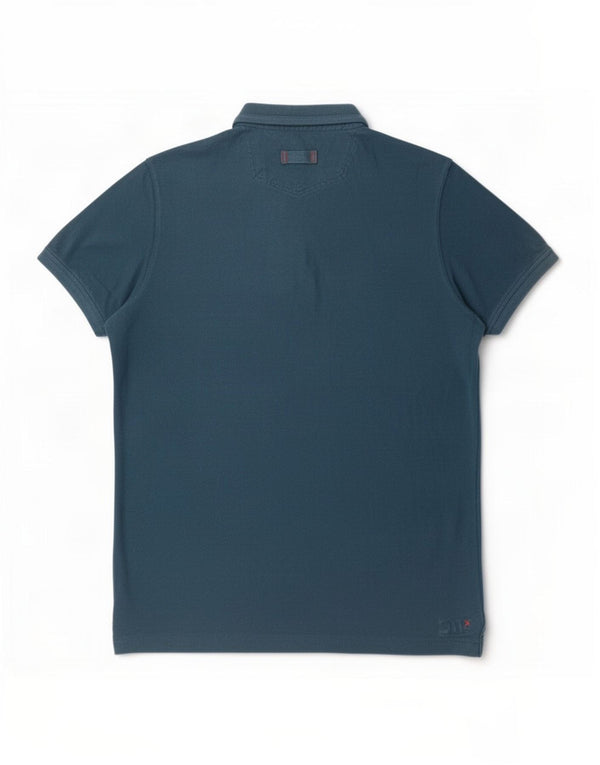 Fat Face Mens Polo Shirt 2XL Blue Cotton