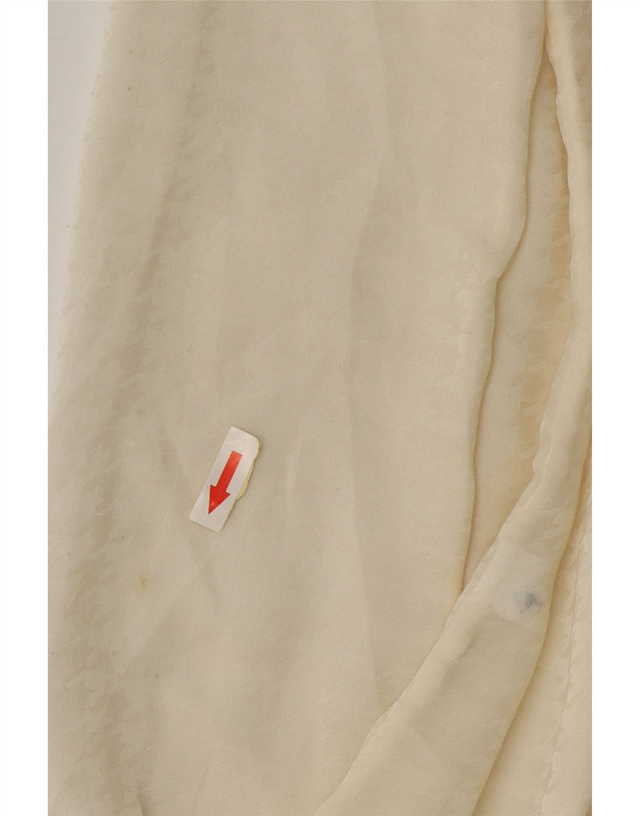 Gap Womens See Through Shirt Blouse UK 6 XS Off White Polyester