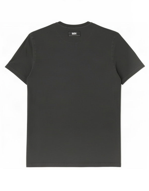 Lyle & Scott Mens T-Shirt Top Small Grey Cotton
