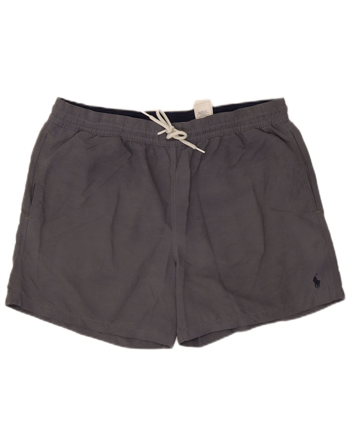 Polo Ralph Lauren Mens Swimming Shorts XL  Grey Polyester