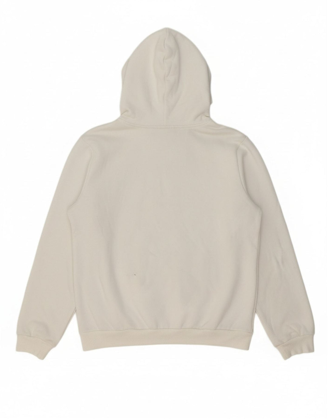 PUMA Boys Graphic Hoodie Jumper 15-16 Years White Cotton