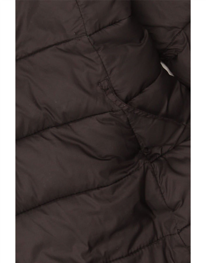 Hobbs Womens Hooded Oversized Padded Coat UK 10 Small Black Nylon