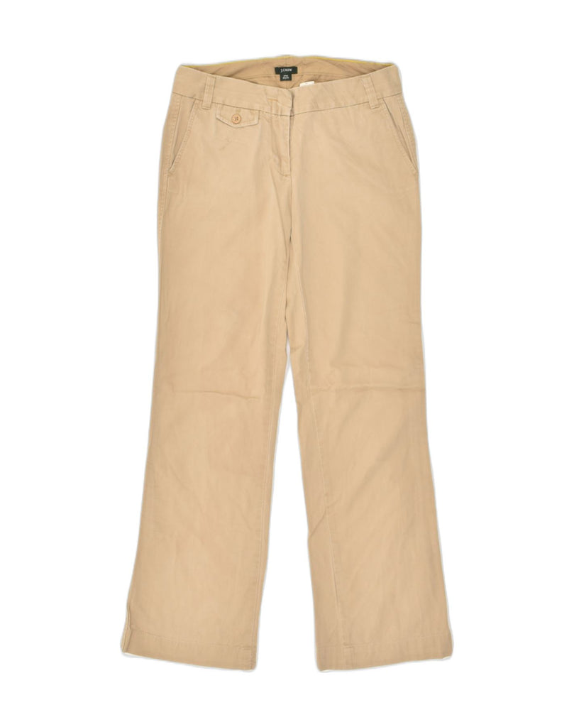 J. CREW Womens City Fit Straight Chino Trousers W28 L31 Beige Cotton | Vintage J. Crew | Thrift | Second-Hand J. Crew | Used Clothing | Messina Hembry 