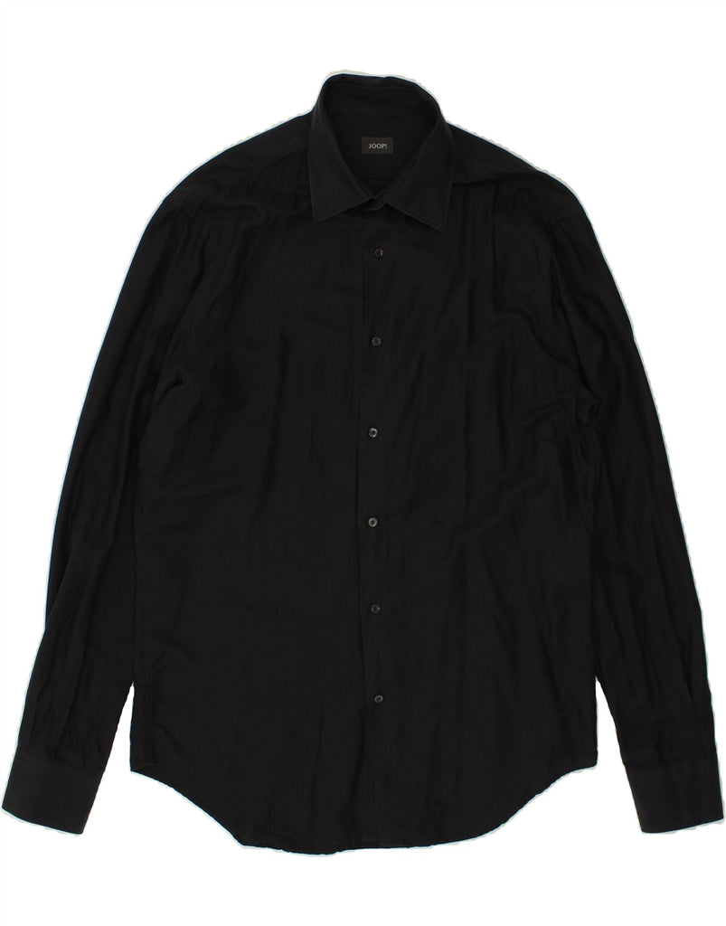 JOOP Mens Shirt Medium Black | Vintage Joop | Thrift | Second-Hand Joop | Used Clothing | Messina Hembry 
