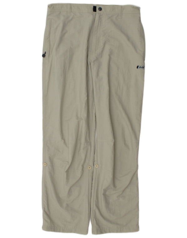 Marks & Spencer Womens Hiking Trousers W32 L29 Green Polyamide
