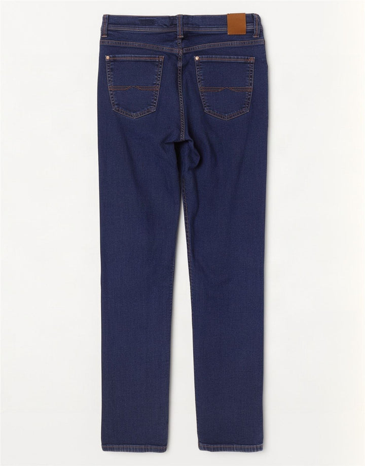 Pioneer Mens Slim Jeans W36 L32 Blue Cotton