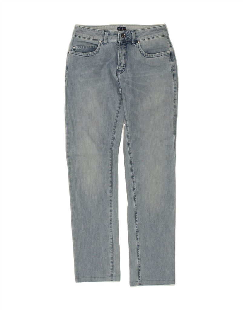 TRUSSARDI Womens Straight Jeans W22 L30 Blue Cotton Vintage Trussardi and Second-Hand Trussardi from Messina Hembry 