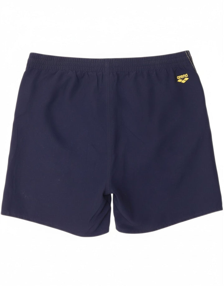 ARENA Mens Sport Shorts Large  Navy Blue Vintage Arena and Second-Hand Arena from Messina Hembry 