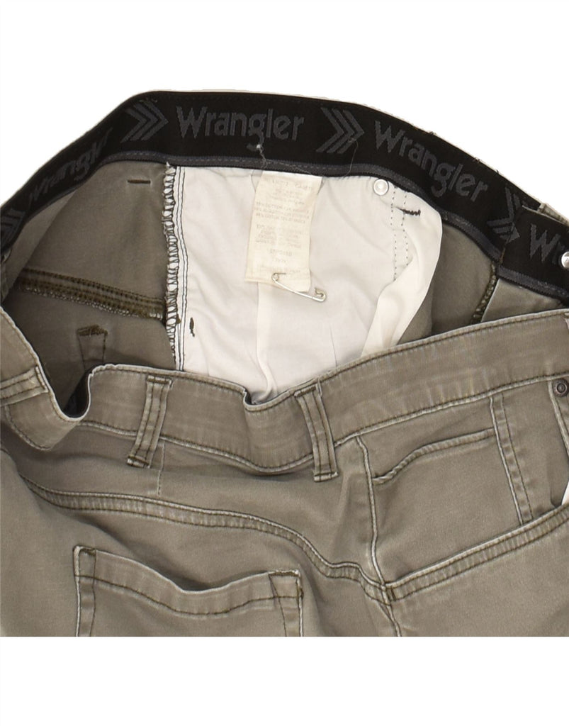 WRANGLER Mens Straight Jeans W38 L28 Grey Cotton | Vintage Wrangler | Thrift | Second-Hand Wrangler | Used Clothing | Messina Hembry 