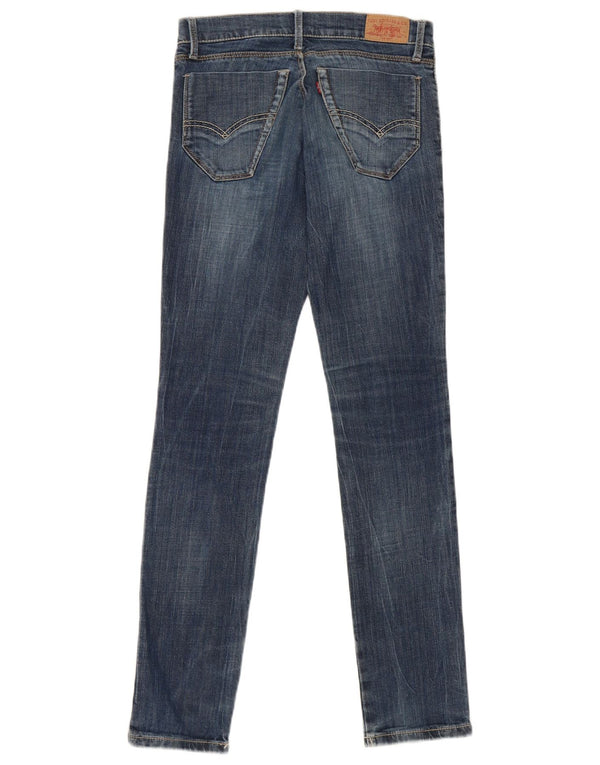 Levi's Girls Slim Jeans 13-14 Years W26 L30 Blue Cotton