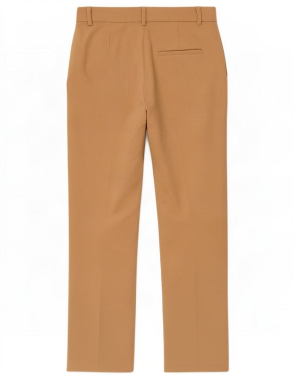 Zara Womens Pegged Suit Trousers Medium W28 L31 Beige Polyester