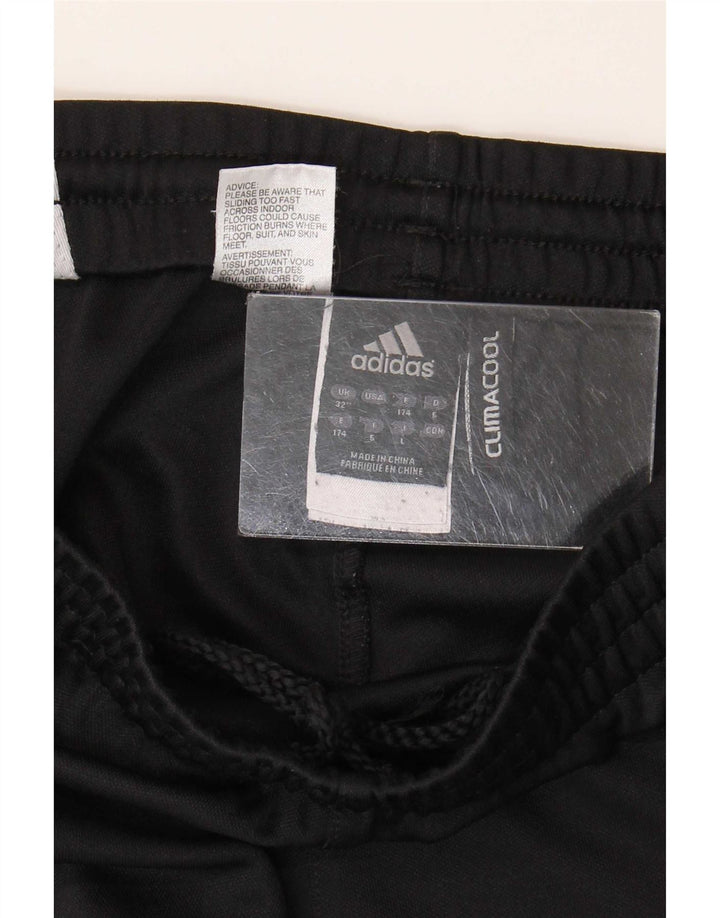 Adidas Mens Climacool Tracksuit Trousers Medium Black Polyester