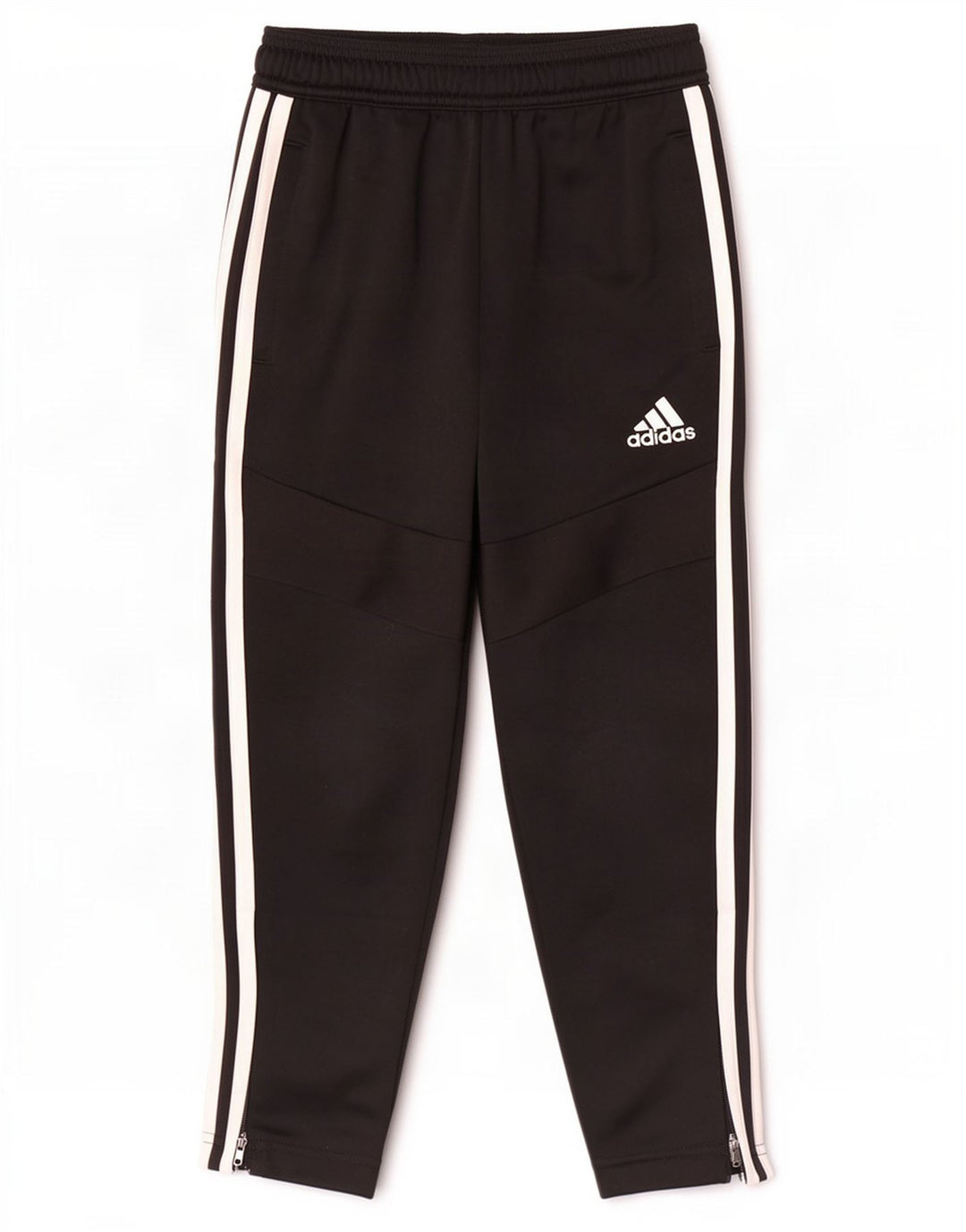 Adidas Boys Tracksuit Trousers 5-6 Years Black Polyester