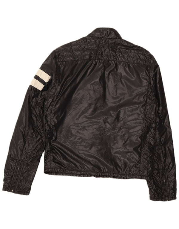 Moncler Womens Padded Jacket Size 2 Medium Black Polyamide