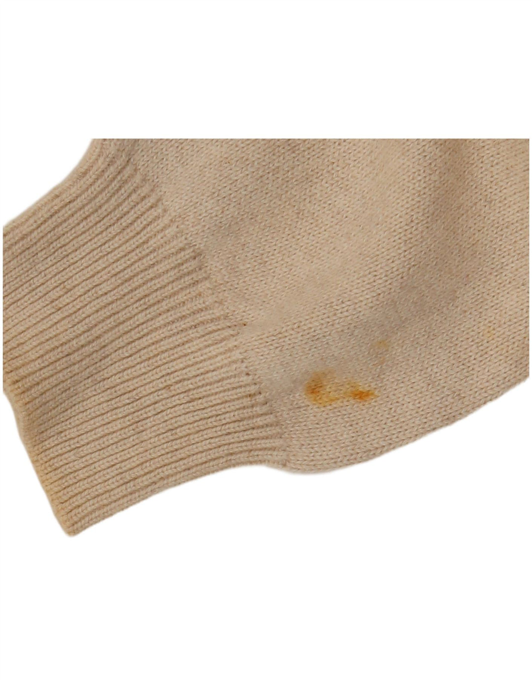 Malagrida Mens Cardigan Sweater Large Beige Viscose