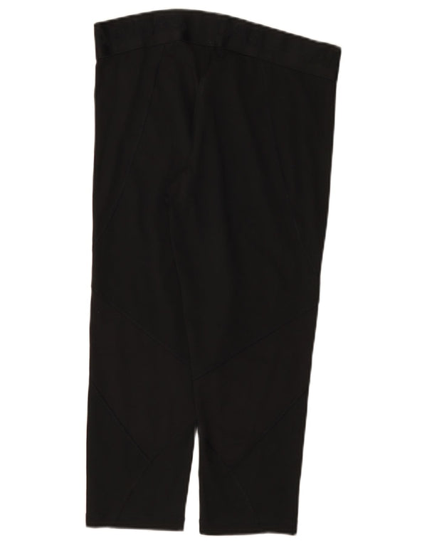Adidas Womens Climacool Graphic Capri Leggings UK 12/14 Medium Black