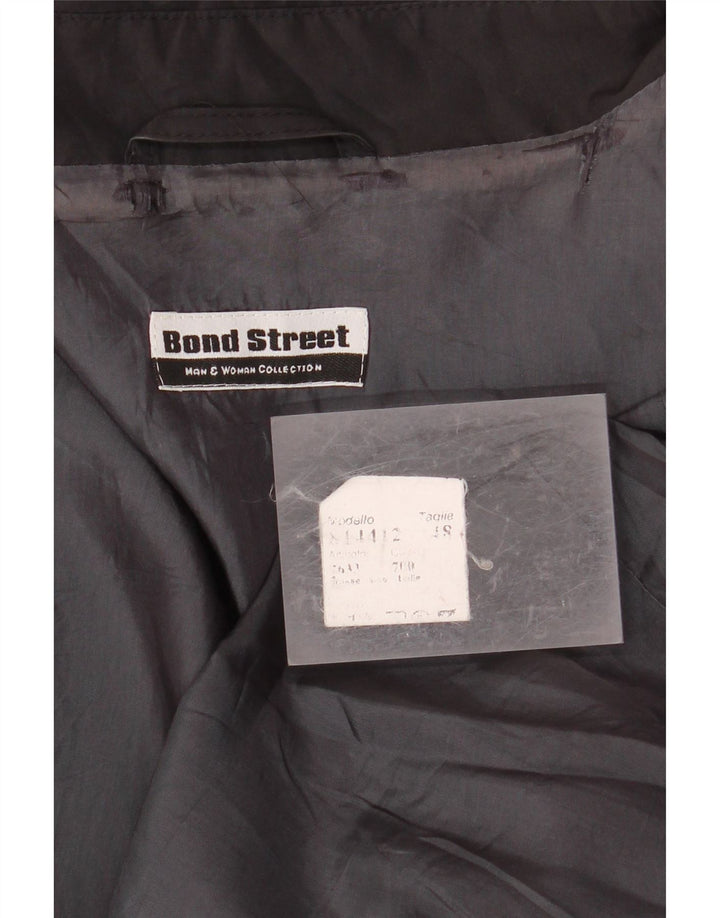 BOND STREET Womens Rain Jacket IT 48 XL Black Polyester