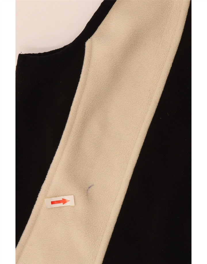 Musto Womens Fleece Gilet UK 12 Medium  Black Colourblock Polyester