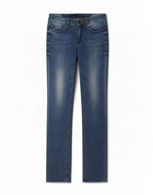 Guess Womens Slim Jeans W26 L34 Blue Cotton