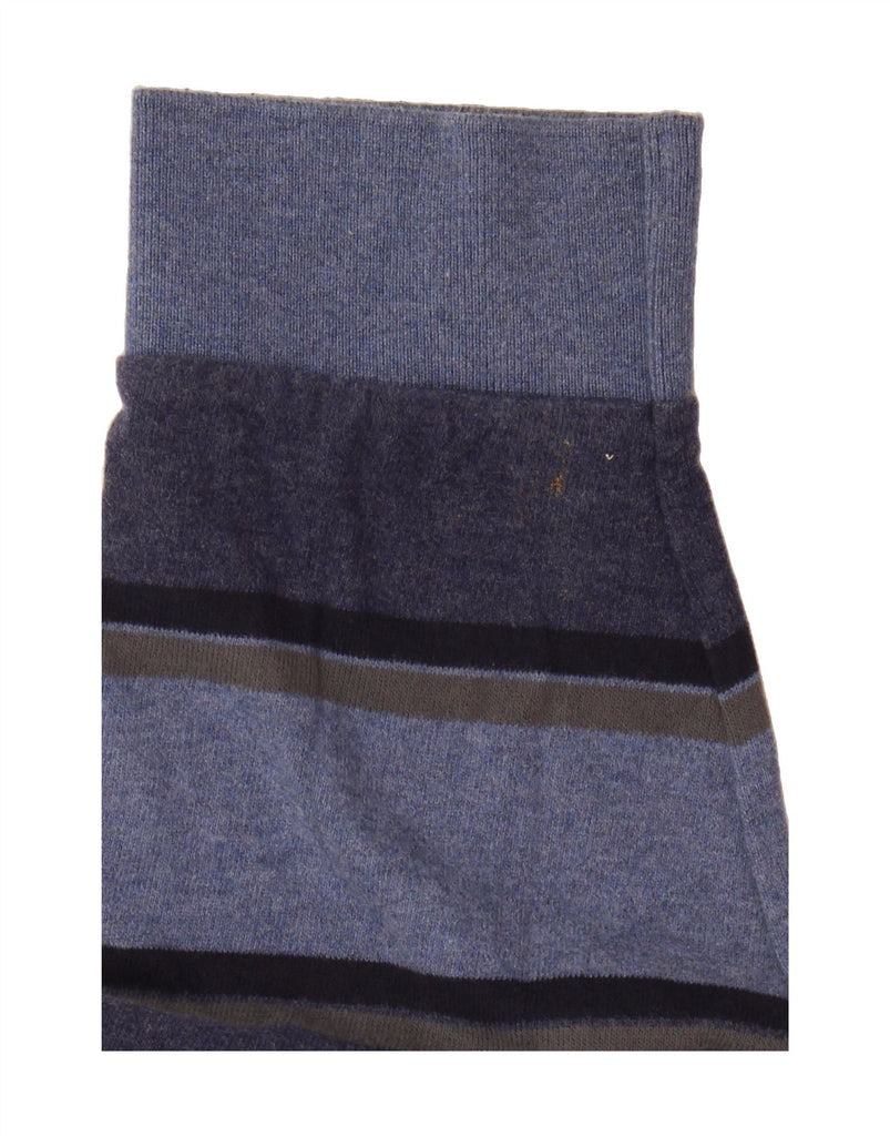 MARKS & SPENCER Mens Blue Harbour Regular Fit Rugby Polo Shirt XL Blue Vintage Marks & Spencer and Second-Hand Marks & Spencer from Messina Hembry 