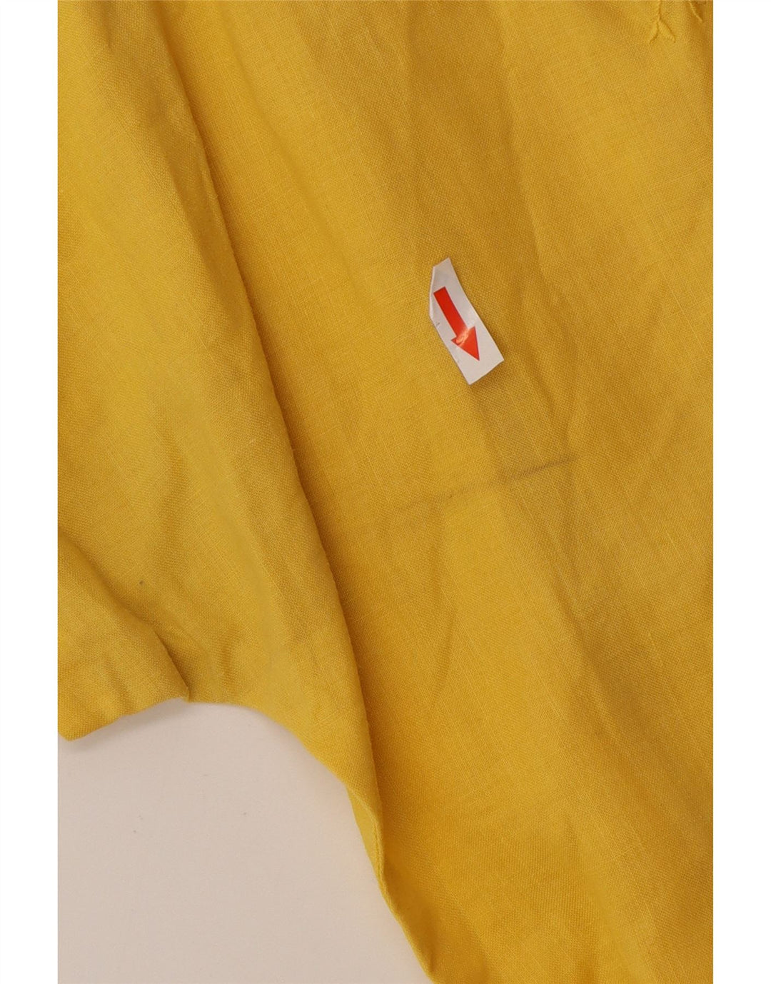 Vintage Womens A-Line Dress UK 16 Large Yellow