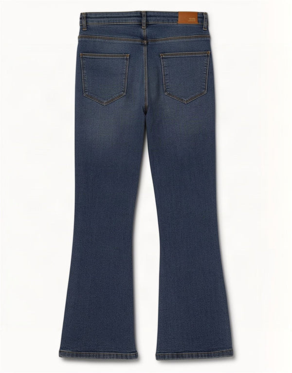 Zara Girls Bootcut Jeans 13-14 Years W28 L25 Blue Cotton