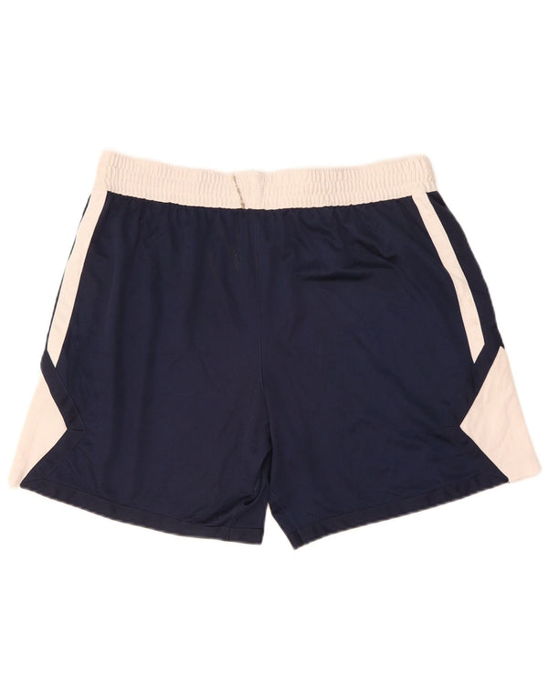 Jordan Mens Dri Fit Sport Shorts XL Navy Blue Colourblock Polyester