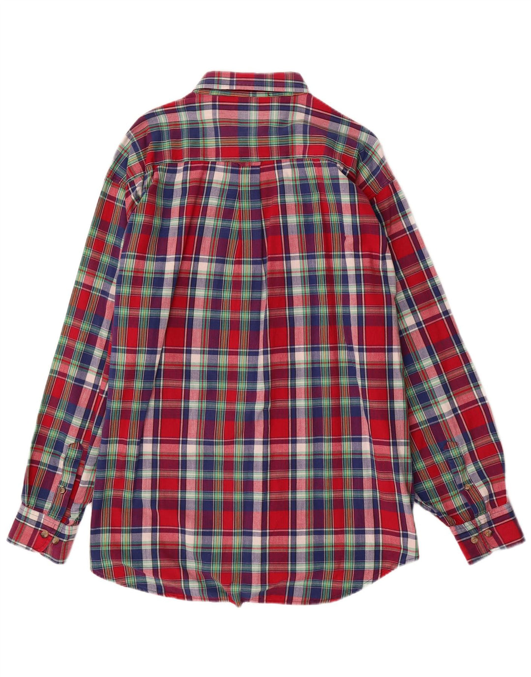 Ivy Oxford Mens Shirt 2XL Multicoloured Check Cotton