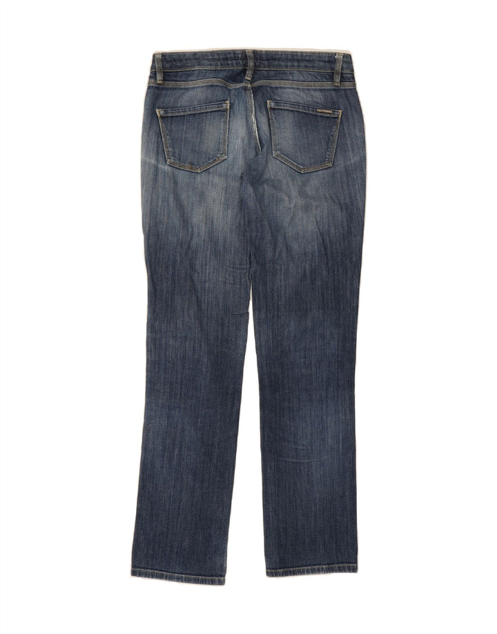 MASSIMO DUTTI Womens Straight Jeans  W30 L33 Blue Cotton Vintage Massimo Dutti and Second-Hand Massimo Dutti from Messina Hembry 