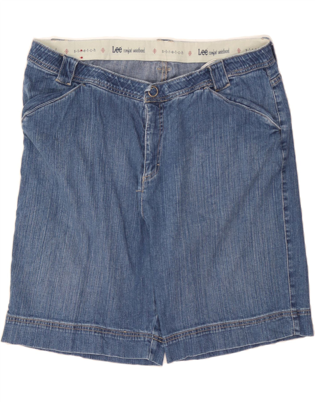 LEE Womens Denim Shorts US 20 3XL W40  Blue Cotton Vintage Lee and Second-Hand Lee from Messina Hembry 