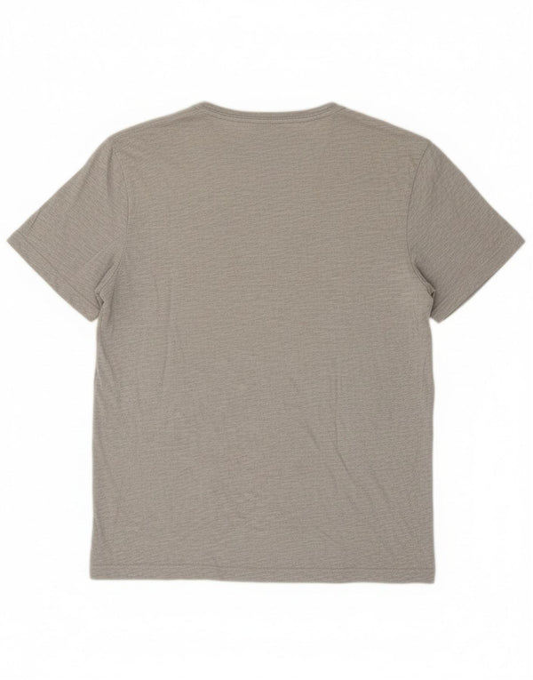 Chaps Womens T-Shirt Top Medium Grey Cotton