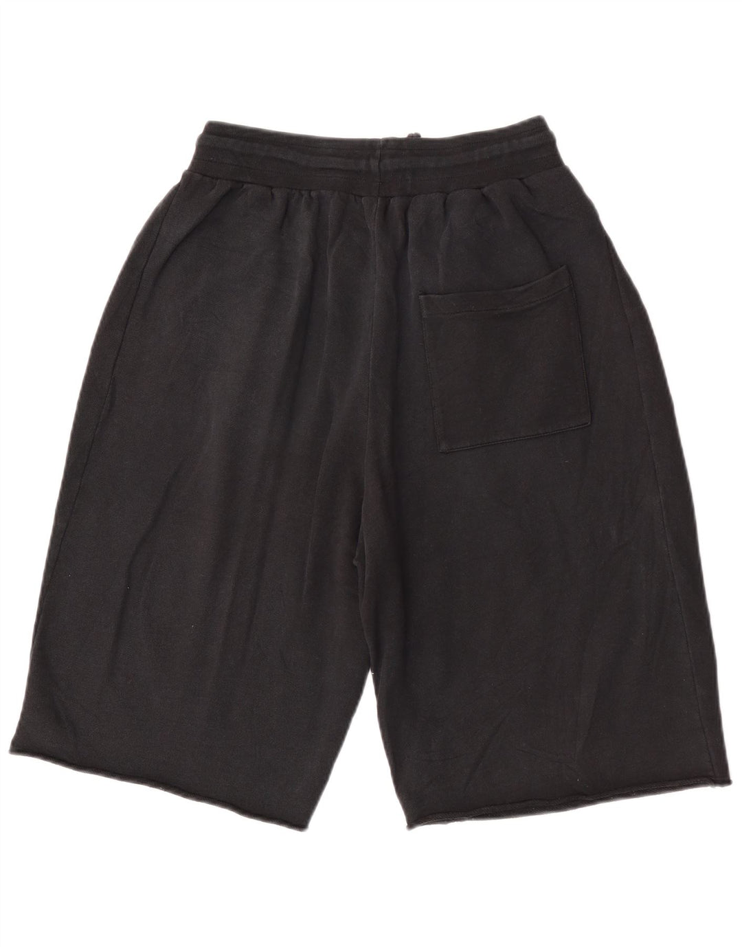 Zara Mens Bermuda Sport Shorts Medium Black
