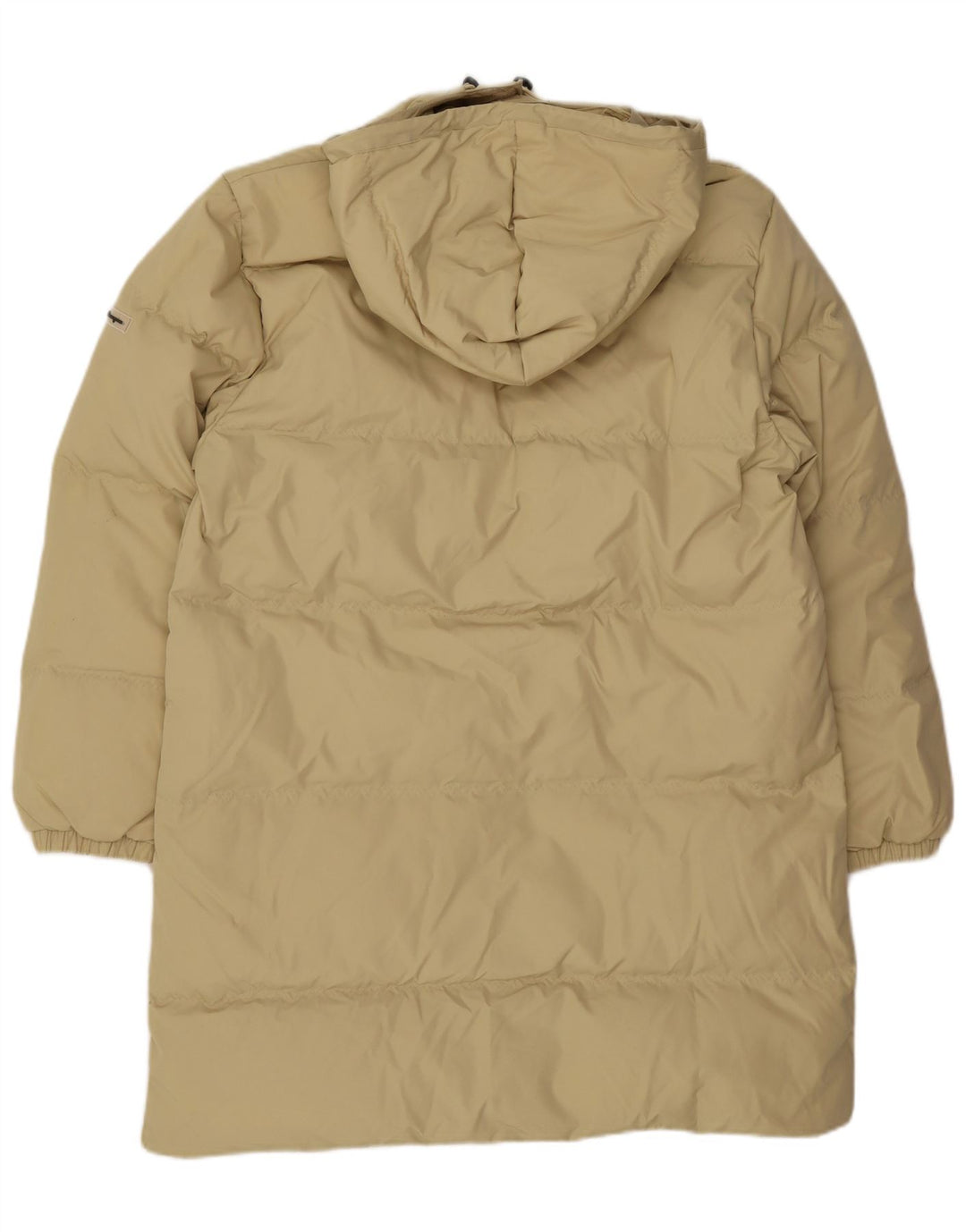 Champion Womens Hooded Padded Coat UK 14 Medium Beige