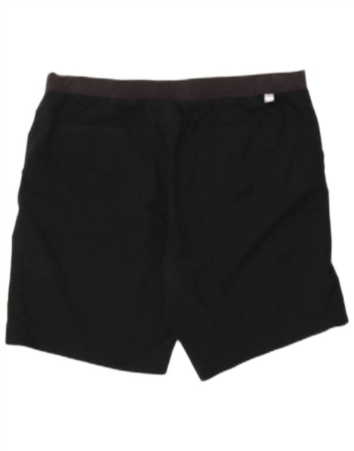 LEE Womens Riders Chino Shorts US 16 2XL W38  Black Polyester