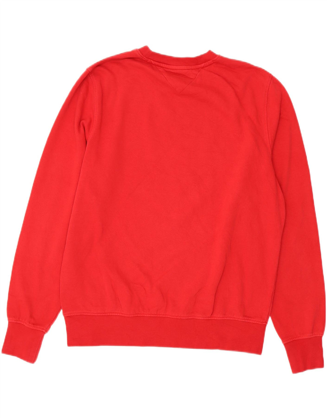 TOMMY HILFIGER Mens Sweatshirt Jumper XL Red Cotton
