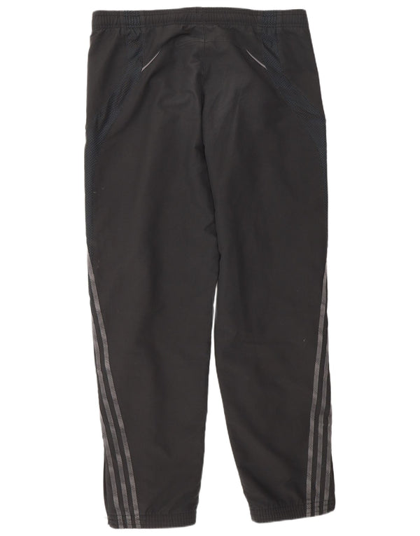 Adidas Mens Climalite Tracksuit Trousers Joggers Medium Black Polyester