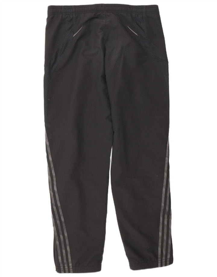 Adidas Mens Climalite Tracksuit Trousers Joggers Medium Black Polyester