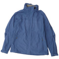 Mammut Womens Hooded Rain Jacket UK 16 Large Blue