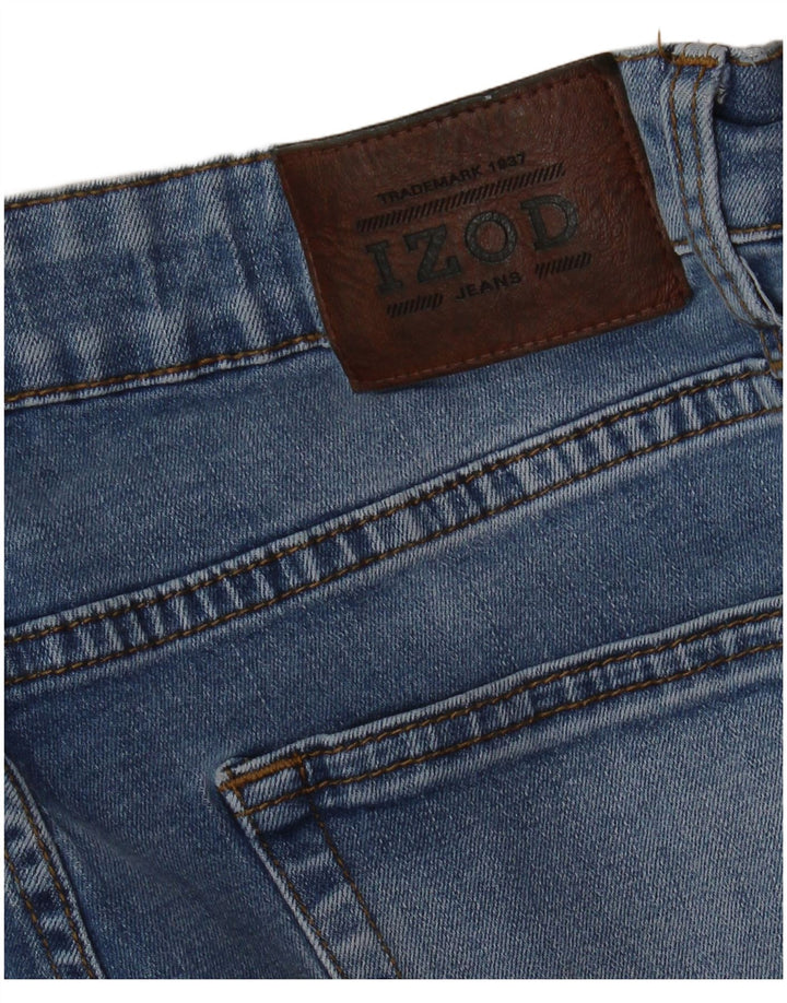 IZOD Mens Comfort Stretch Slim Jeans W30 L29 Blue