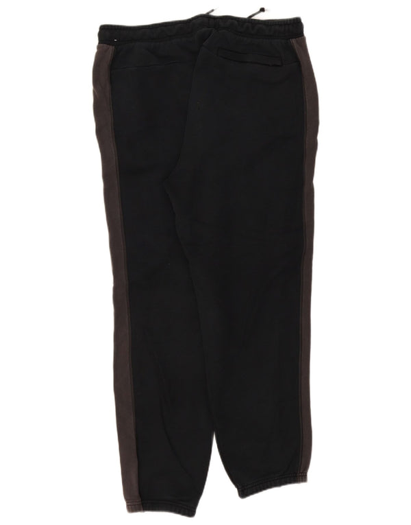 Nike Mens Graphic Tracksuit Trousers Joggers XL Black Colourblock