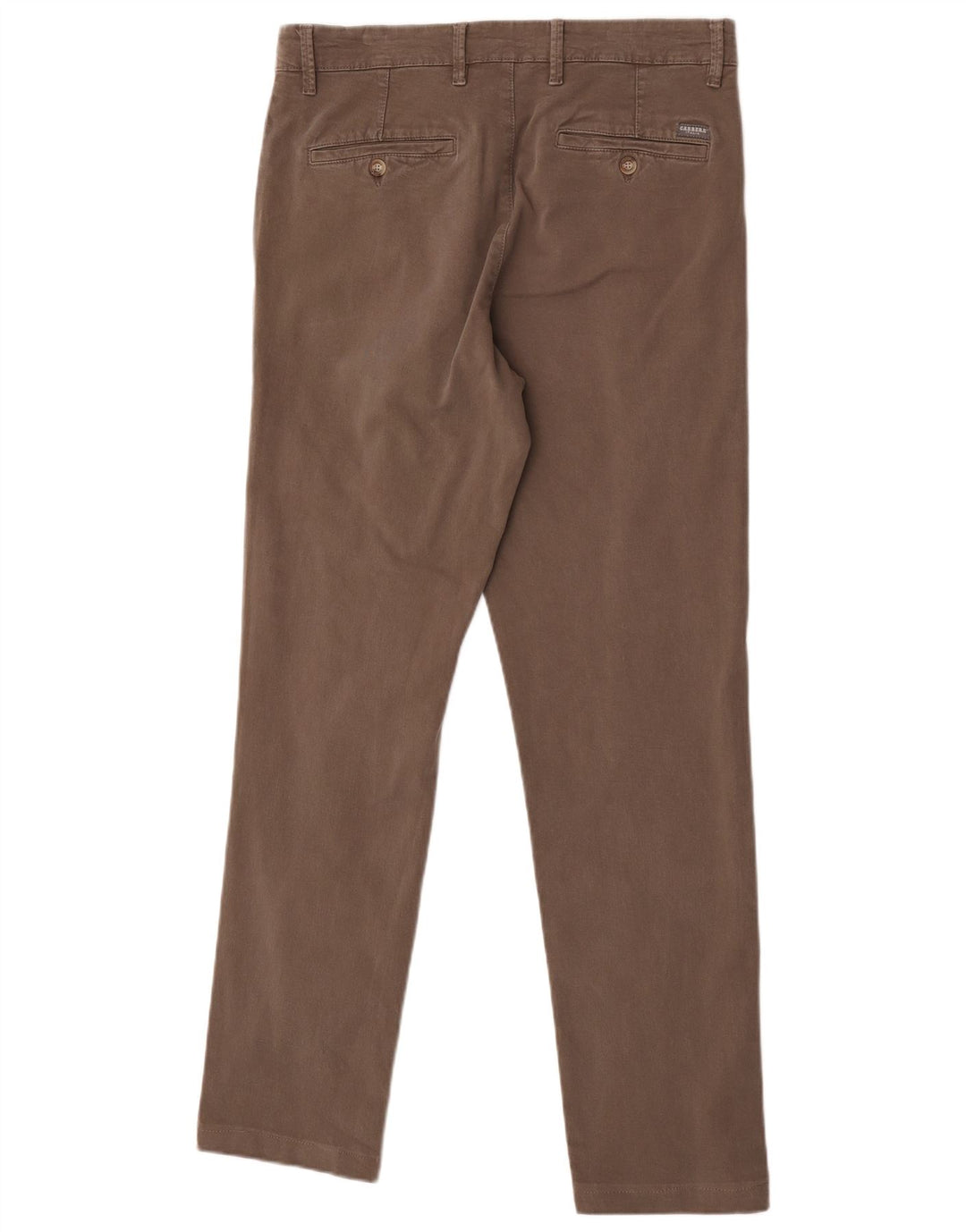 Carrera Mens Slim Chino Trousers IT 48 Medium W33 L31 Grey Cotton