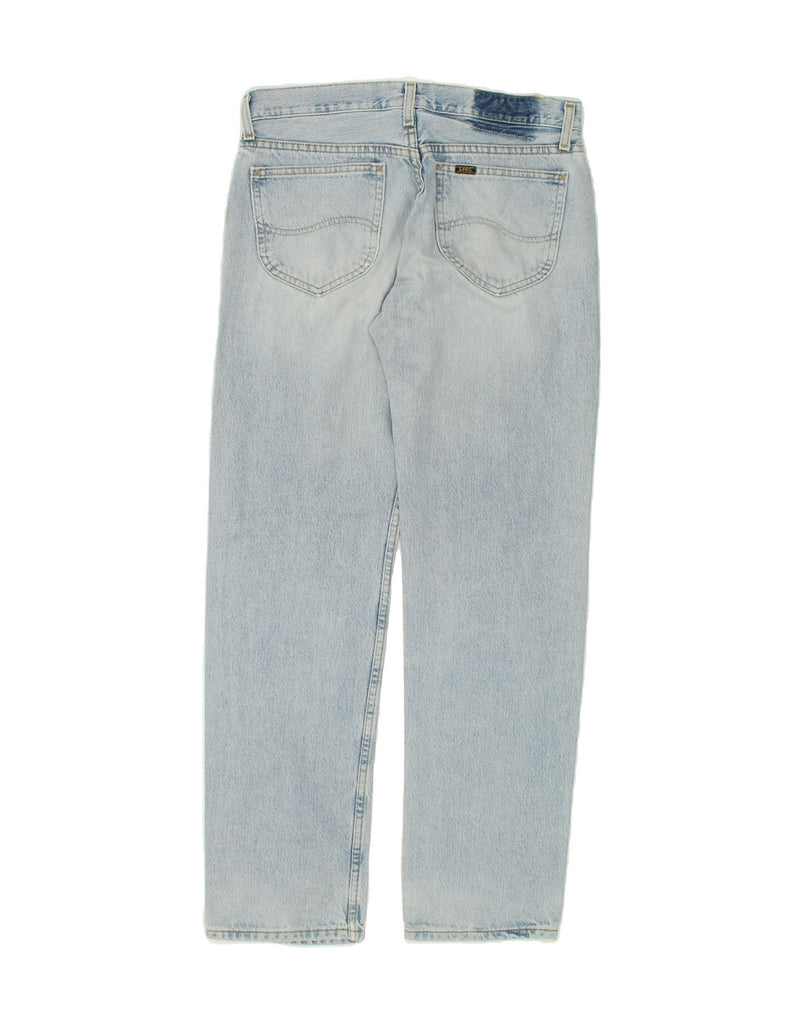 LEE Mens Straight Jeans W33 L32 Blue Cotton | Vintage Lee | Thrift | Second-Hand Lee | Used Clothing | Messina Hembry 