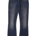 Lee Womens Bliss Bootcut Jeans W31 L35 Blue Cotton
