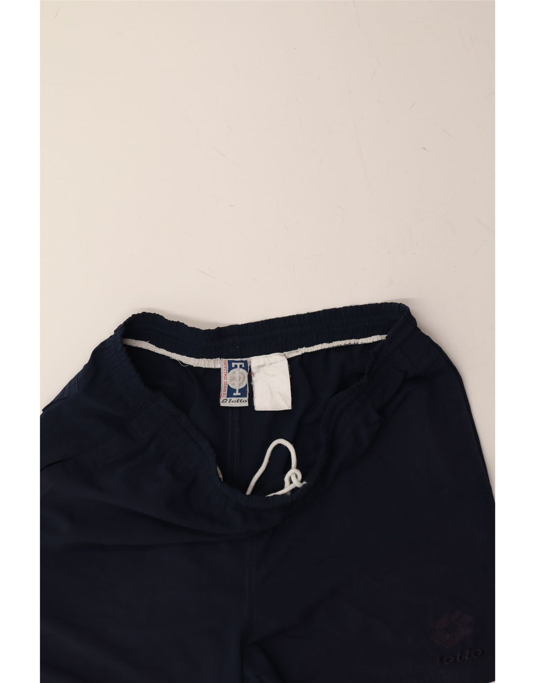 LOTTO Mens Sport Shorts Large  Navy Blue Vintage Lotto and Second-Hand Lotto from Messina Hembry 
