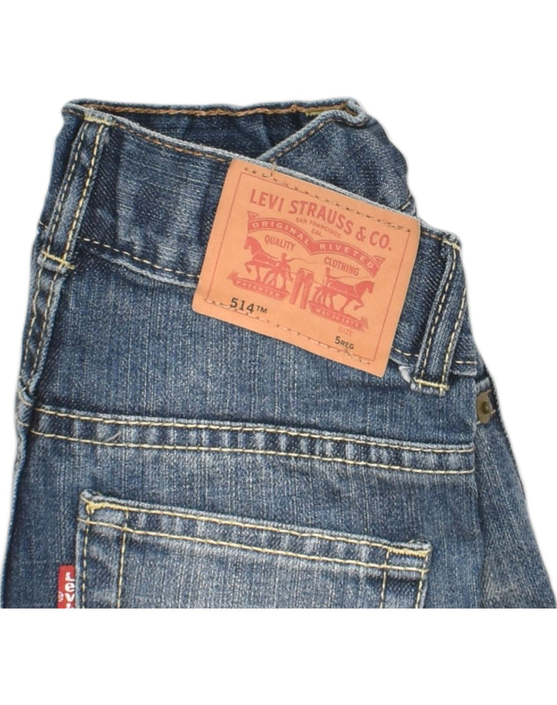 LEVI'S Boys 514 Denim Shorts 4-5 Years W20 Blue Cotton | Vintage | Thrift | Second-Hand | Used Clothing | Messina Hembry 