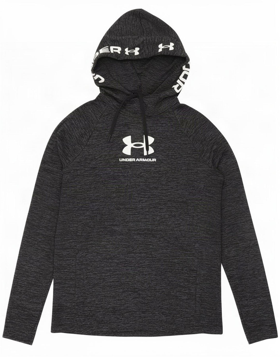 Under Armour Mens Graphic Top Long Sleeve Medium Grey Flecked